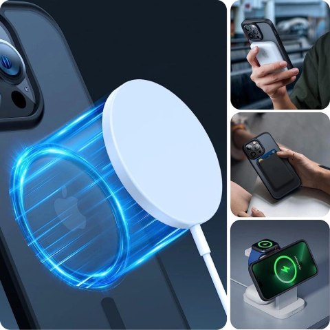 Etui Tech-Protect MagMat MagSafe na iPhone 15 Pro Max - czarny mat