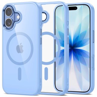 Etui Tech-Protect MagMat MagSafe na iPhone 17 - przezroczysto-niebieskie