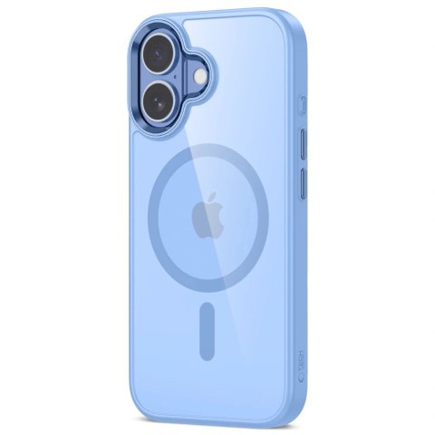 Etui Tech-Protect MagMat MagSafe na iPhone 17 - przezroczysto-niebieskie