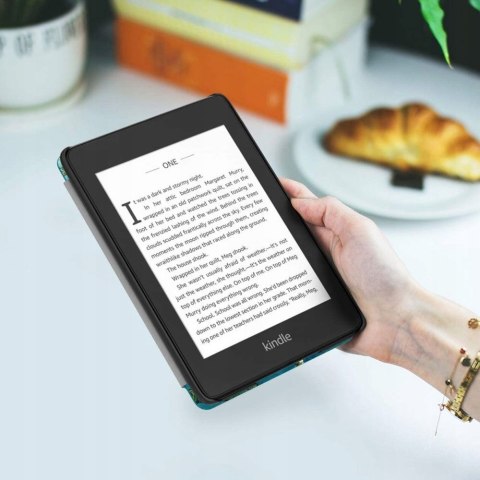 Etui do KINDLE PAPERWHITE V 5 6,8' SIGNATURE EDITION Słonik Zielone Braders