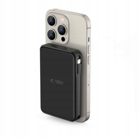 Powerbank Tech-Protect LifeMag PB31 MagSafe 10000mAh 15W USB-C USB-A +kable