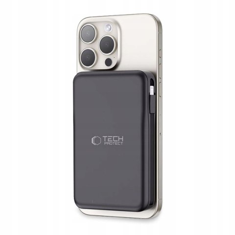 Powerbank Tech-Protect LifeMag PB31 MagSafe 10000mAh 15W USB-C USB-A +kable