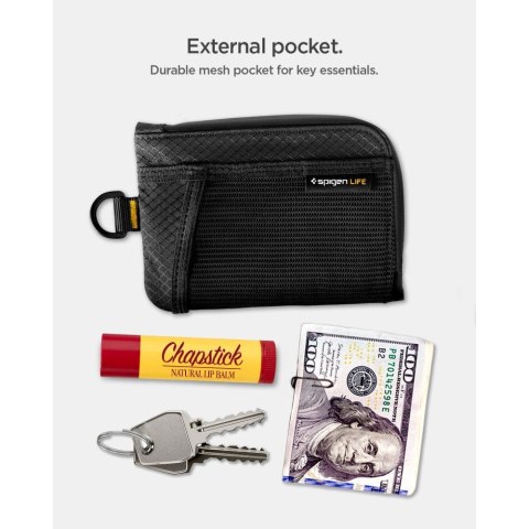 SPIGEN LF300 SOFT RFID CARD HOLDER BLACK