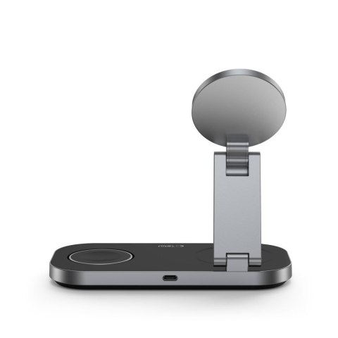 TECH-PROTECT A52 3IN1 MAGNETIC MAGSAFE WIRELESS CHARGER 25W QI2.2 BLACK