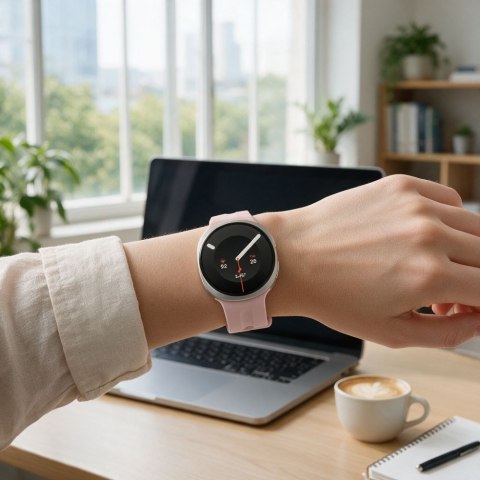TECH-PROTECT SILICONE EVO SAMSUNG GALAXY WATCH 8 / 9 / CLASSIC (40 / 44 / 46 MM) POWDER PINK