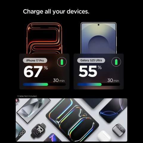 SPIGEN EE301EU-GAN ESSENTIAL 1-PORT NETWORK CHARGER 30W PINK