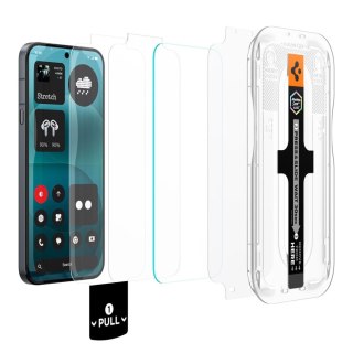 SZKŁO HARTOWANE SPIGEN GLAS.TR EZ FIT PRO HD 2-PACK NOTHING PHONE 4A PRO CLEAR