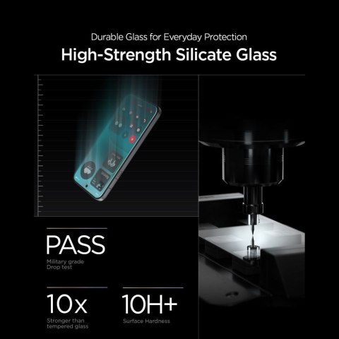 SZKŁO HARTOWANE SPIGEN GLAS.TR EZ FIT PRO HD 2-PACK NOTHING PHONE 4A PRO CLEAR