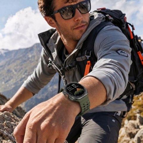 TECH-PROTECT ICONBAND PRO SAMSUNG GALAXY WATCH ULTRA 1 / 2 2024-2026 (47 MM) MILITARY GREEN/BLACK