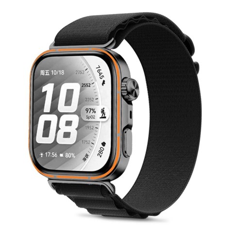 TECH-PROTECT NYLON PRO HUAWEI WATCH FIT 3 / 4 / 4 PRO / 5 / 5 PRO BLACK
