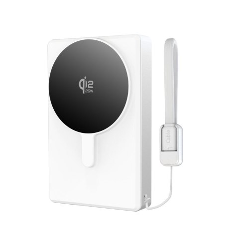 TECH-PROTECT PB40 LIFEMAG MAGSAFE POWER BANK 10000MAH 25W QI2.2 WHITE/SILVER