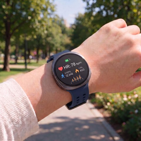 TECH-PROTECT SILICONE AIR SAMSUNG GALAXY WATCH 8 / 9 / CLASSIC (40 / 44 / 46 MM) NAVY BLUE