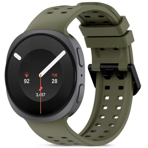 TECH-PROTECT SILICONE AIR SAMSUNG GALAXY WATCH 8 / 9 / CLASSIC (40 / 44 / 46 MM) OLIVE GREEN