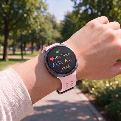 TECH-PROTECT SILICONE AIR SAMSUNG GALAXY WATCH 8 / 9 / CLASSIC (40 / 44 / 46 MM) POWDER PINK