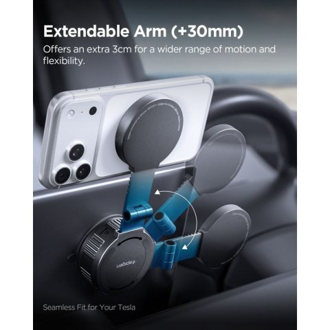 SPIGEN MFT35-1 MAGNETIC MAGSAFE DASHBOARD & WINDSHIELD & SCREEN CAR MOUNT BLACK