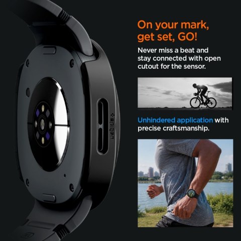 SPIGEN THIN FIT 360 SAMSUNG GALAXY WATCH 8 / 9 (44 MM) BLACK