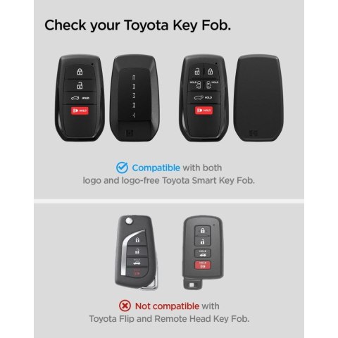 SPIGEN TK100 TOYOTA KEY FOB CASE BLACK