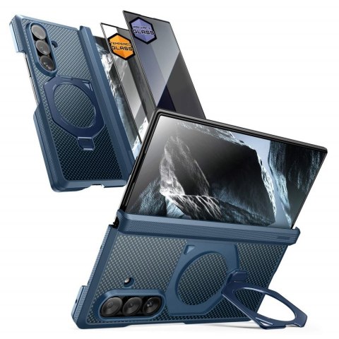 SUPCASE UB AERO MAGSAFE 2-SET GALAXY Z FOLD 8 ULTRA ARAMID BLUE