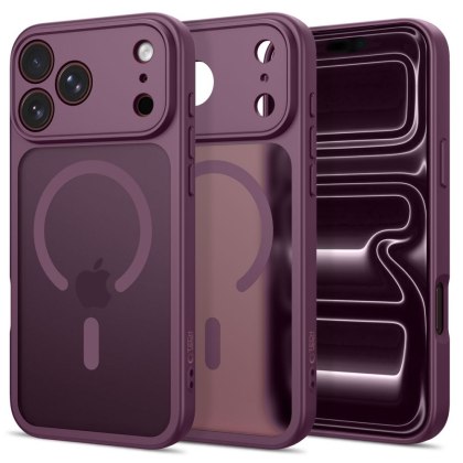 TECH-PROTECT BASICMAG MAGSAFE IPHONE 17 PRO MAX / 18 PRO MAX MATTE DARK CHERRY