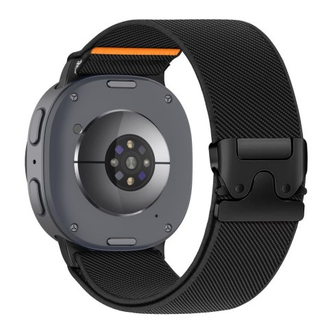 TECH-PROTECT NYLON CLASP SAMSUNG GALAXY WATCH 8 / 9 / CLASSIC (40 / 44 / 46 MM) BLACK