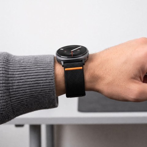 TECH-PROTECT NYLON CLASP SAMSUNG GALAXY WATCH 8 / 9 / CLASSIC (40 / 44 / 46 MM) BLACK