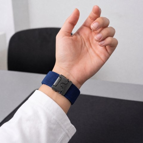 TECH-PROTECT NYLON CLASP SAMSUNG GALAXY WATCH 8 / 9 / CLASSIC (40 / 44 / 46 MM) NAVY BLUE