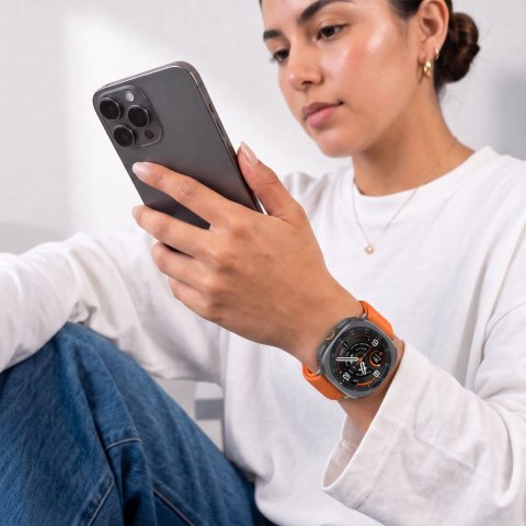 TECH-PROTECT NYLON CLASP SAMSUNG GALAXY WATCH ULTRA 1 / 2 2024-2026 (47 MM) ORANGE