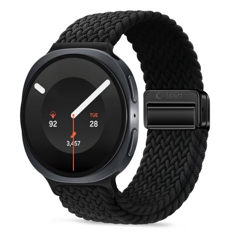 TECH-PROTECT NYLONMAG SAMSUNG GALAXY WATCH 8 / 9 / CLASSIC (40 / 44 / 46 MM) BLACK