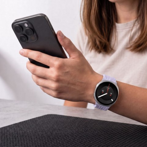 TECH-PROTECT NYLONMAG SAMSUNG GALAXY WATCH 8 / 9 / CLASSIC (40 / 44 / 46 MM) PERIWINKLE