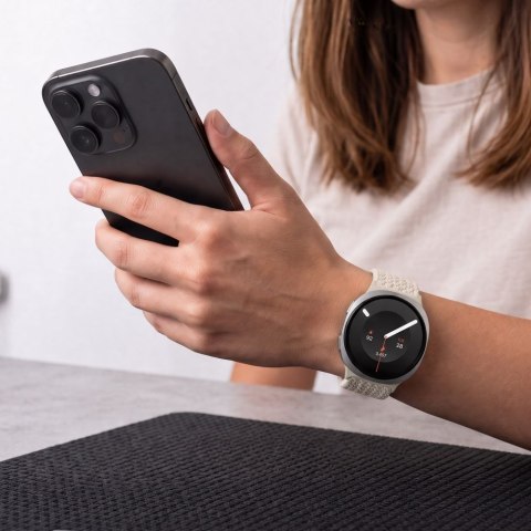 TECH-PROTECT NYLONMAG SAMSUNG GALAXY WATCH 8 / 9 / CLASSIC (40 / 44 / 46 MM) STARLIGHT