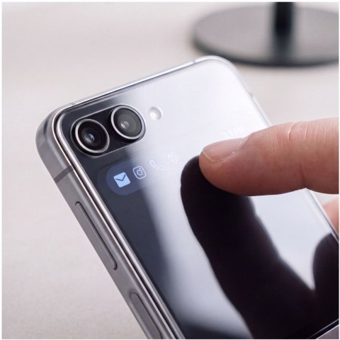 ZESTAW OCHRONNY TECH-PROTECT EASY SET FOIL & GLASS FIT+ 4IN1 GALAXY Z FLIP 8 CLEAR