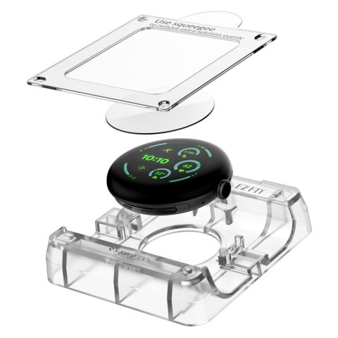 FOLIA HYDROŻELOWA SPIGEN ELITE SHIELD "EZ FIT" 2-PACK GOOGLE PIXEL WATCH 3 / 4 / 5 (41 MM) CLEAR