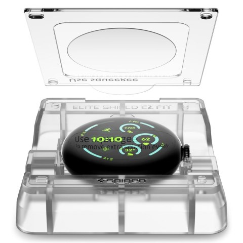 FOLIA HYDROŻELOWA SPIGEN ELITE SHIELD "EZ FIT" 2-PACK GOOGLE PIXEL WATCH 3 / 4 / 5 (41 MM) CLEAR