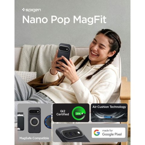 SPIGEN NANO POP MAG MAGSAFE GOOGLE PIXEL 11 PRO BLACK SESAME
