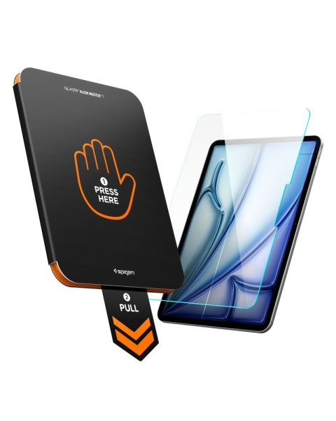 SZKŁO HARTOWANE SPIGEN ALM GLAS.TR T IPAD AIR 11" 6 / 7 / 8 / 2024-2026 CLEAR