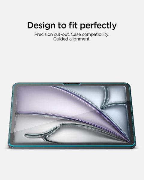 SZKŁO HARTOWANE SPIGEN ALM GLAS.TR T IPAD AIR 11" 6 / 7 / 8 / 2024-2026 CLEAR