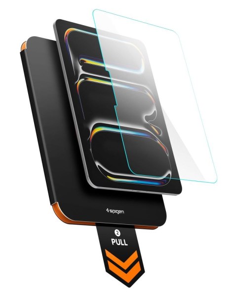 SZKŁO HARTOWANE SPIGEN ALM GLAS.TR T IPAD PRO 11" 5 / 6 / 2024-2025 CLEAR