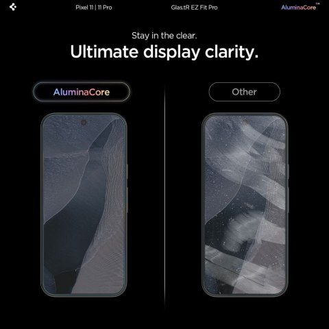SZKŁO HARTOWANE SPIGEN GLAS.TR EZ FIT PRO AC 2-PACK GOOGLE PIXEL 11 / 11 PRO CLEAR
