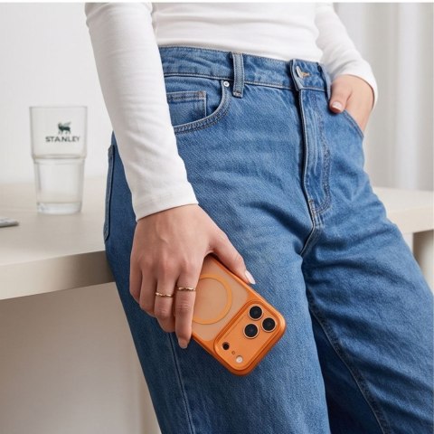 TECH-PROTECT MAGPRIME MAGSAFE CC IPHONE 17 PRO / 18 PRO MATTE COSMIC ORANGE