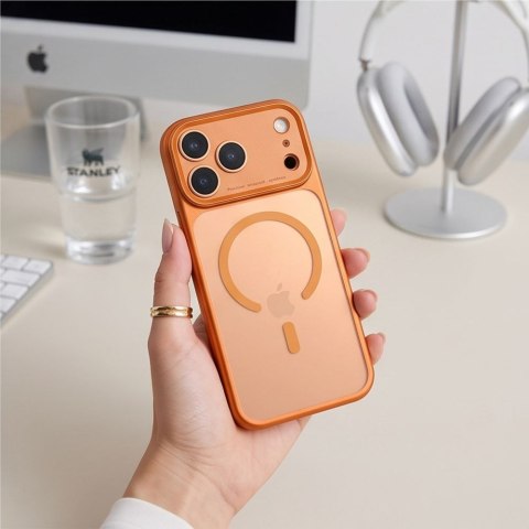 TECH-PROTECT MAGPRIME MAGSAFE CC IPHONE 17 PRO MAX / 18 PRO MAX MATTE COSMIC ORANGE