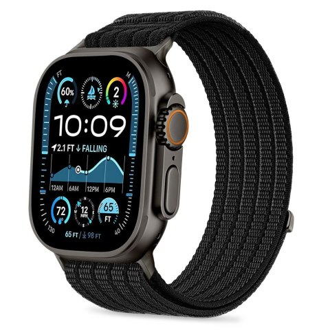 TECH-PROTECT NYLON SPORT APPLE WATCH 8 / 9 / 10 / 11 / SE / ULTRA (44 / 45 / 46 / 49 MM) BLACK