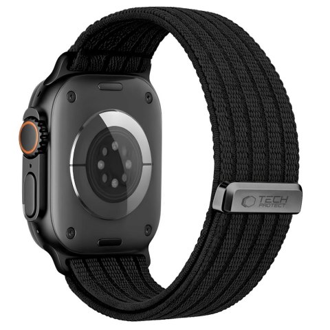 TECH-PROTECT NYLON SPORT APPLE WATCH 8 / 9 / 10 / 11 / SE / ULTRA (44 / 45 / 46 / 49 MM) BLACK