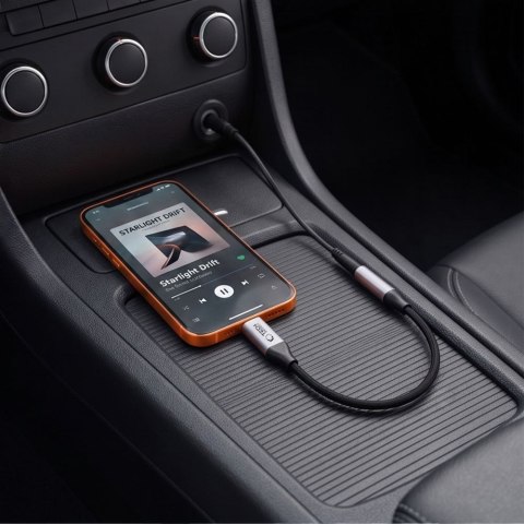 TECH-PROTECT ULTRABOOST ADAPTER USB-C TO MINI JACK 3.5MM DAC IRON GREY