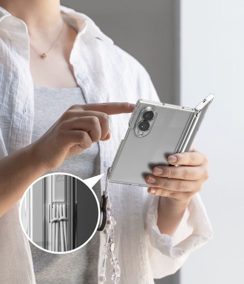 RINGKE FUSION FLAP GALAXY Z FOLD 8 CLEAR