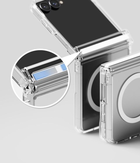 RINGKE FUSION FLAP MAGNETIC MAGSAFE GALAXY Z FLIP 8 CLEAR