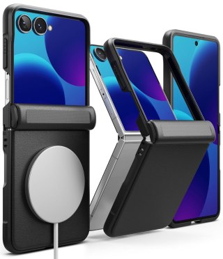 RINGKE ONYX FLAP MAGNETIC MAGSAFE GALAXY Z FLIP 8 BLACK