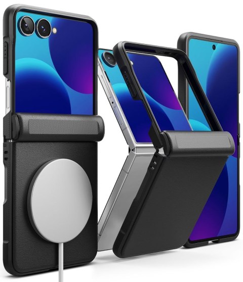 RINGKE ONYX FLAP MAGNETIC MAGSAFE GALAXY Z FLIP 8 BLACK