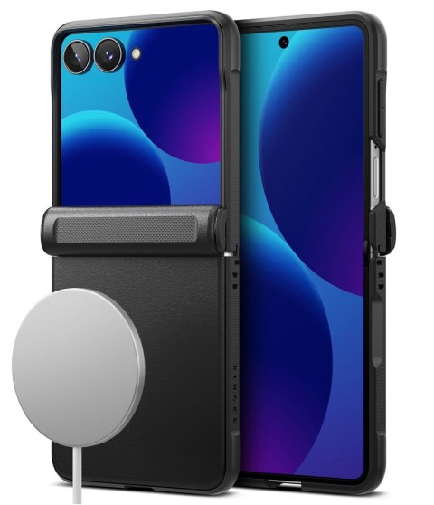 RINGKE ONYX FLAP MAGNETIC MAGSAFE GALAXY Z FLIP 8 BLACK