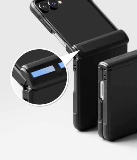 RINGKE ONYX FLAP MAGNETIC MAGSAFE GALAXY Z FLIP 8 BLACK