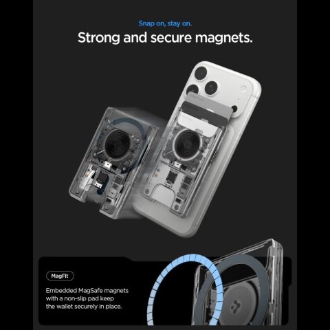 SPIGEN ULTRA HYBRID WALLET MAGSAFE MAGNETIC CARD HOLDER NEO ONE